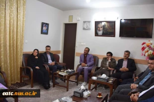 دیدار روسای دانشکده های فنی و حرفه ای استان با امام جمعه یزد