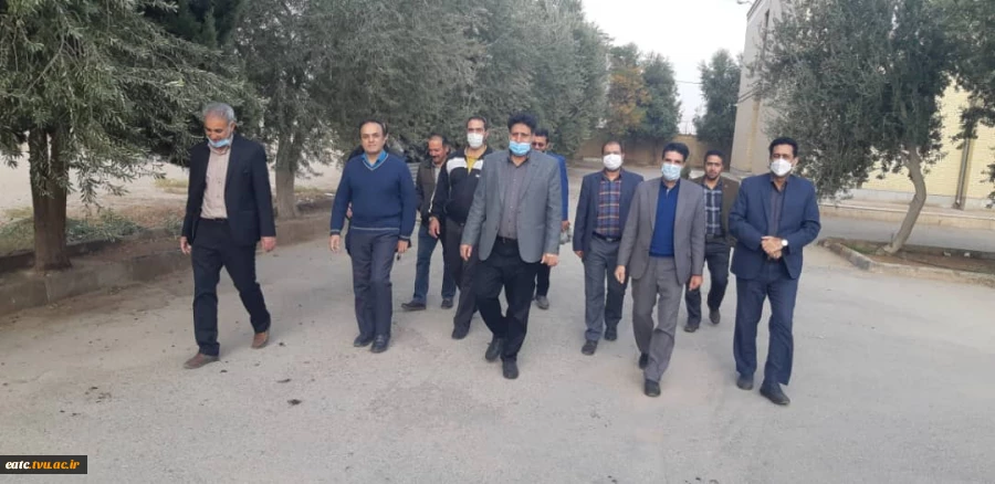 برگزاری  پیاده روی صبحگاهی در آموزشکده فنی امام علی(ع) یزد 2
