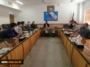 نشست رئیس دانشگاه فنی و حرفه ای استان یزد با کارشناسان روابط عمومی مراکز تابعه 2
