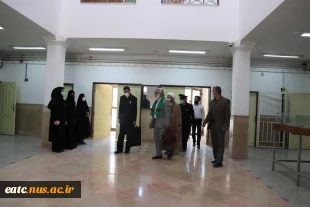 همزمان با آغاز دهه کرامت حضور خادمان حرم امام رضا (ع) در آموزشکده فنی امام علی (ع) یزد 2
