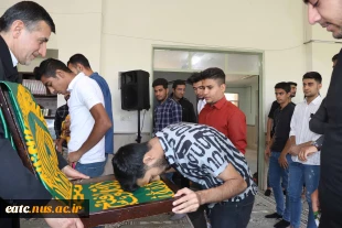 همزمان با آغاز دهه کرامت حضور خادمان حرم امام رضا (ع) در آموزشکده فنی امام علی (ع) یزد 8