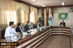 نشست مدیران گروه های آموزشی با حضور رئیس آموزشکده فنی امام علی(ع)یزد 3
