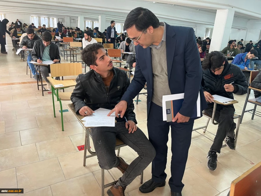 حضور معاونت پژوهشی و مسئول دفتر نظارت و ارزیابی دانشگاه ملی مهارت استان یزد در برگزاری امتحانات پایان ترم آموزشکده امام علی (ع) یزد 2
