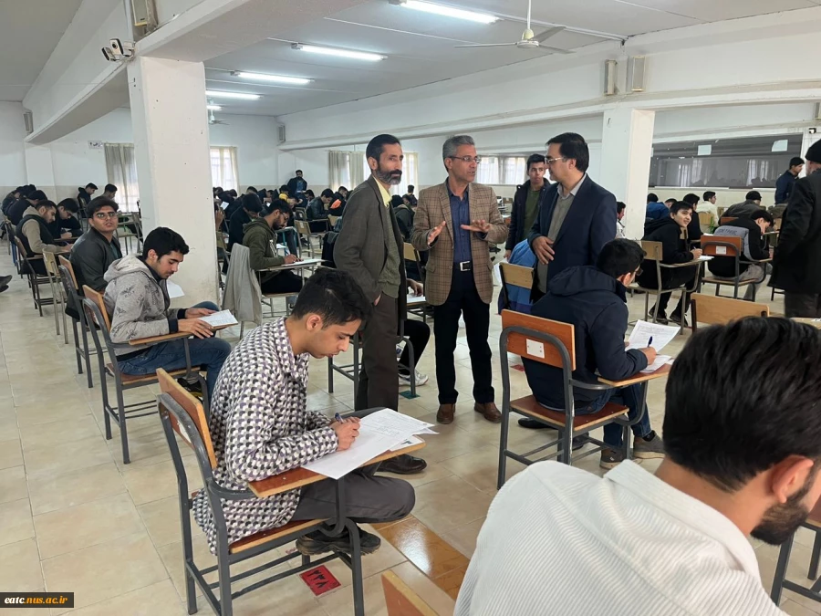 حضور معاونت پژوهشی و مسئول دفتر نظارت و ارزیابی دانشگاه ملی مهارت استان یزد در برگزاری امتحانات پایان ترم آموزشکده امام علی (ع) یزد 7