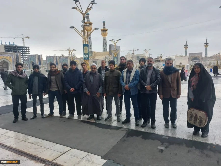 سفر زیارتی فرهنگی دانشجویان آموزشکده امام علی (ع) یزد به مشهد مقدس  3