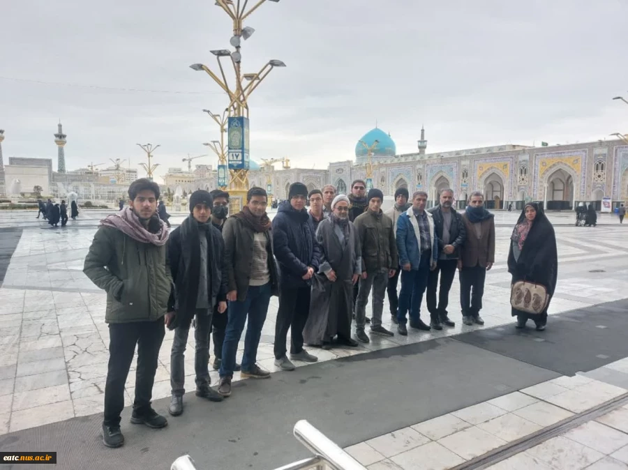 سفر زیارتی فرهنگی دانشجویان آموزشکده امام علی (ع) یزد به مشهد مقدس  4