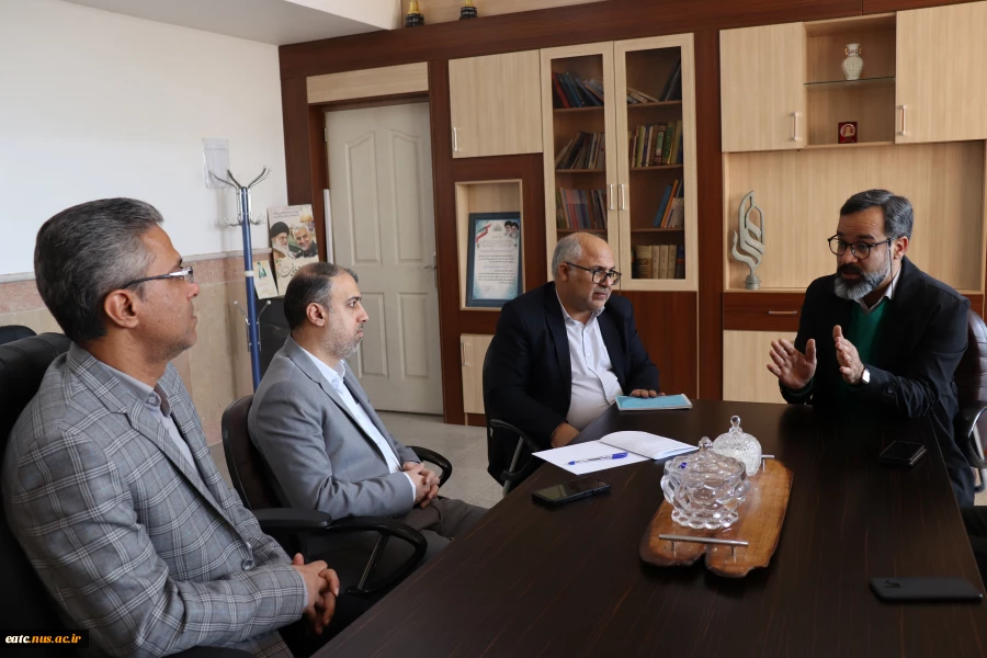 حضور هیأت نظارت و ارزیابی و تضمین کیفیت آموزش عالی دانشگاه ملی مهارت در آموزشکده امام علی (ع) یزد 4