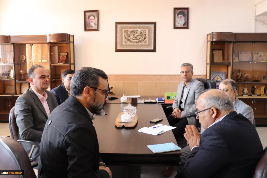حضور هیأت نظارت و ارزیابی و تضمین کیفیت آموزش عالی دانشگاه ملی مهارت در آموزشکده امام علی (ع) یزد 5