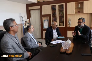 حضور هیأت نظارت و ارزیابی و تضمین کیفیت آموزش عالی دانشگاه ملی مهارت در آموزشکده امام علی (ع) یزد 4