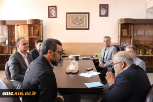 حضور هیأت نظارت و ارزیابی و تضمین کیفیت آموزش عالی دانشگاه ملی مهارت در آموزشکده امام علی (ع) یزد 5