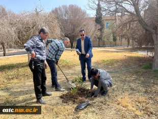 برگزاری مراسم روز درختکاری در آموزشکده امام علی (ع) یزد 9