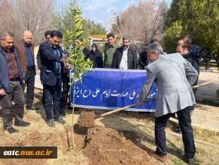برگزاری مراسم روز درختکاری در آموزشکده امام علی (ع) یزد 12